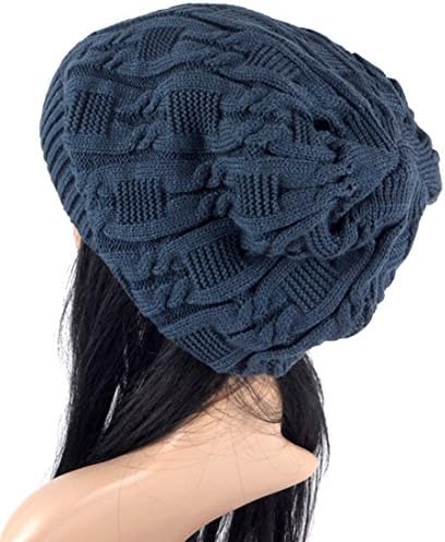 Unisex Knit Beret Winter Warm Ski Cap Skull Beanie Hat