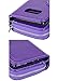 Galaxy S8 Plus Case, E LV Galaxy S8 Plus Case Cover - PU Leather Flip Folio Wallet Purse Case Cover for Samsung Galaxy S8 Plus - [PURPLE]