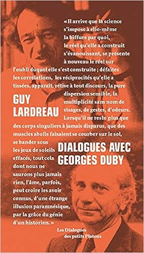 Amazon Fr Dialogues Avec Georges Duby Lardreau Guy Livres