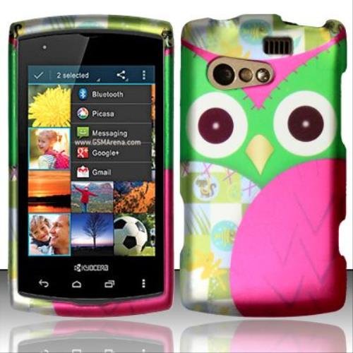 Rubberized Owl Design for KYOCERA Kyocera Rise C5155 Rubberized Owl Design for KYOCERA Kyocera Rise C5155