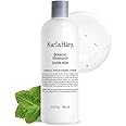 Karl&Hans Botanic Double Mint Vegan Shampoo Organic for Men and Women, Sulfate-Free Hair Shampoo with Peppermint & Natural Flower Extracts, Scalp Repair for All Hair Types, 13.2 fl oz