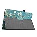 Fintie Folio Case for Samsung Galaxy Tab E 9.6 2015 (Model SM-T560/T561/T565/T567), Slim Fit Premium Vegan Leather Cover, Blossom