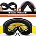 HONGDAK Ski Goggles Snowboard Snowmobile Men Women Anti Fog Polarized OTG Over Glasses Snow Sports Sunglass Snowboarding Jet Skiing Youth Kids