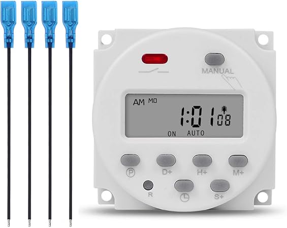 Sinotimer Cn101s 1 1 Second Interval Ac 120v Lcd Digital Timer