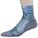 HUSO Men's Women's Colorful Digital Printing Performance Sports Ankle High Running Socks 1/2/7 Pair