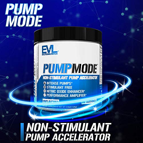 EVL PumpMode Nitric Oxide Supplement Nitric Oxide Booster Pump Pre