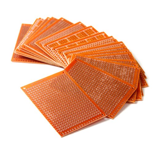 HiLetgo-10pcs-Bakelite-Solder-Finished-Prototype-PCB-for-DIY-5x7cm-Circuit-Board-Breadboard