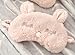 Ayygiftideas New Fashion Plush Rabbit Eye Mask Cute Sleeping Blindfold Eye Cover