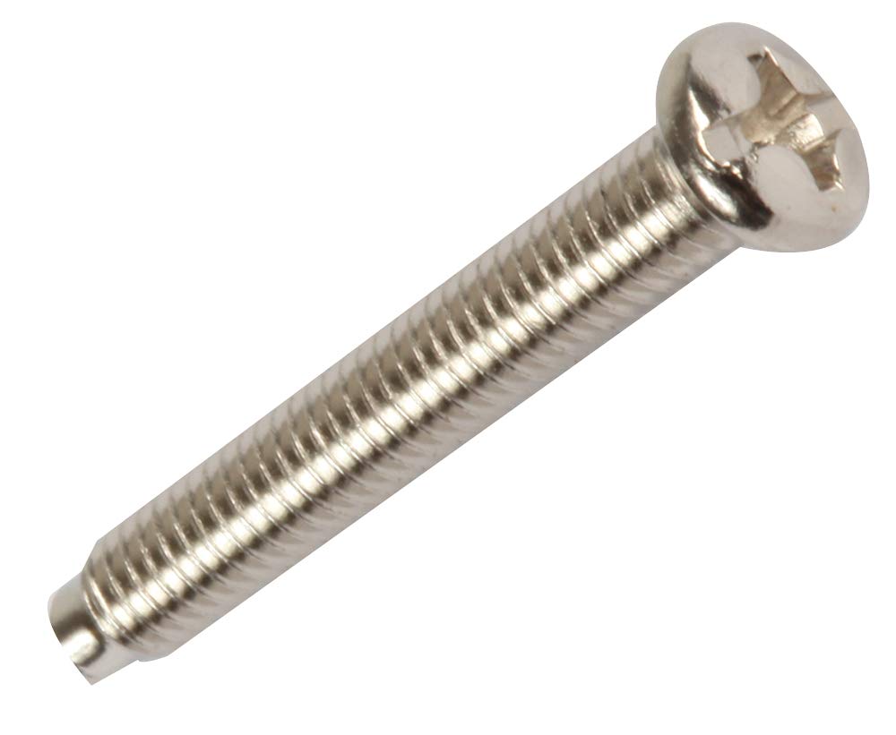 Pro Elec PEL01176 Electrical Socket Screws, 3.5 mm x 40 mm, Phillips Head, Pack of 50