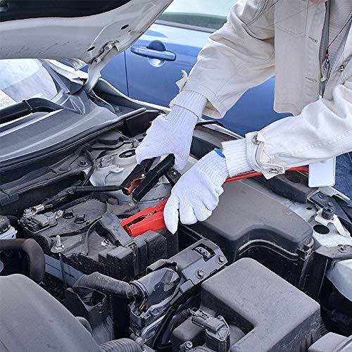 RUGCEL Winch 1-Gauge 800A Permanent Installation Kit Jumper Battery Cables 20 Ft Booster Jump Start ENB-130-30' Allows You to Boost a Battery from Behind a Vehicle