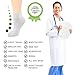 Sugar Free Sox Health & Comfort Diabetic Ankle Socks 3 Pack (9-11, White)