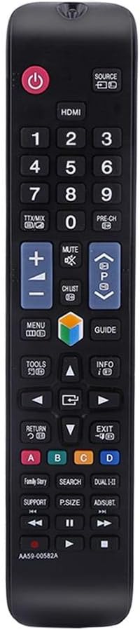 Cuifati Universal Remote Control Television Controller Replacement for HDTV LED Smart TV AA59-00582A Innovative Keyboard Remote Controller for Smart TV