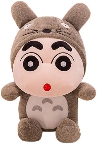 HooHero Crayon Shin-chan Became Totoro Plush Stuffed Toys,17.7 Inches
