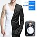 Shaxea Extreme Gynecomastia Compression Shirt to Hide Man Boobs Moobs Slimming Mens Shapewear(M,White)