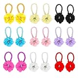 DZT1968® Baby Girl Pearl Chiffon Flower Foot Jewelry Shoes Barefoot Sandals