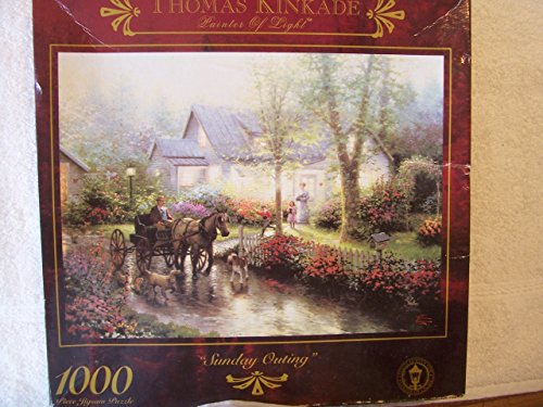 Thomas Kinkade Painter of Light 1000pc. Puzzle-Sunday Outing