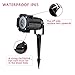 Magicfly Halloween Projector Lights, Rotating Projection Led Lights Snowflake Spotlight, 10PCS Pattern Lens Xmas Led Projector Light Show Multicolor Landscape Lights Waterproof for Wall Party, Multi