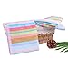 Egles Kitchen Dishcloths Cotton Scrubbing Dish Rags Sets Bulk Square Terry Kitchen Towels 12pcs 12x12 Inches