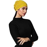 SAKUCHI Chemo Silky Soft Slouchy Snood Bamboo Cap Beanie for Women Cancer Hair Loss Turban Hat Chemo Headwear Women