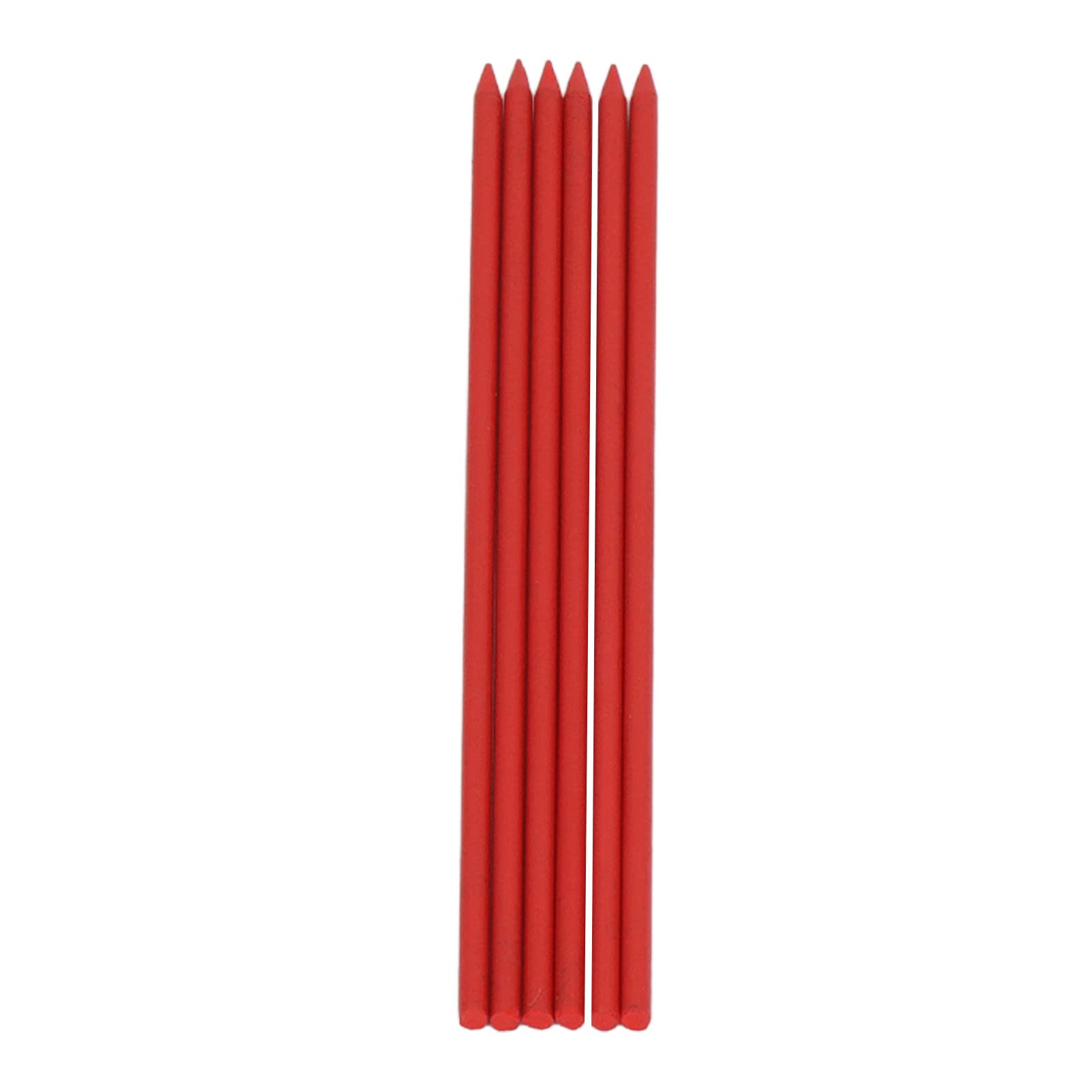 24Pcs Carpenter Pencil Refill Long Lasting 2.8mm Graphite Woodworking HB Pencil Refill Lead Durable for Drawings Mechanical Woodworking Structure (Red)