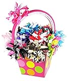 HipGirl Boutique Hair Bow Clips / Barrettes and Headbands Gift Basket