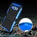 J7 Case,Galaxy J7 Case(2016 Version),K-Xiang(Armor Series) Heavy Duty Protection Hybrid Shockproof Dual Layer Protective Case Cover With Stand for Samsung Galaxy J7 (Lake Blue)