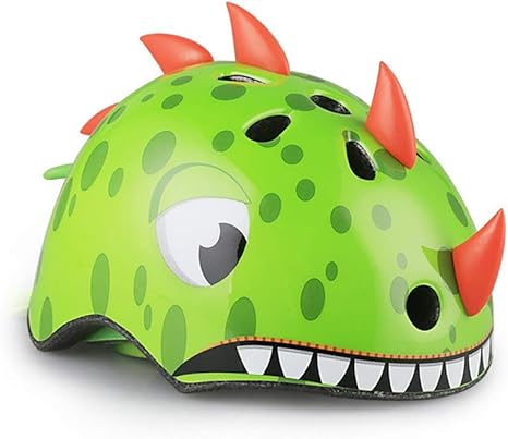 Casco Animal De Dibujos Animados Para Ninos Bicicleta Andar En Patinaje Equipo De Proteccion Casco Deportivo Apropiado Para Ninos De 3 A 12 Anos 52 Cm 54 Cm 2 Amazon Es Deportes Y Aire Libre