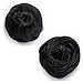 Scrunchy Updo Wavy Straight Hair Bun Drawstring Clip Claw Messy Donut Chignons Synthetic Hairpiece Hair Extension (dark black-straight)thumb 1