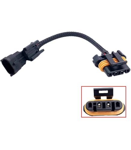 ALTERNATOR REPAIR PLUG PIGTAIL HARNESS CONNECTOR 4 WIRE PIN FOR
