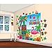 Amscan 32-Piece Luau Scene Setters Wall Decorating Kit, 1 Pack