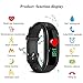 ARONTIME Fitness Tracker with Heart Rate Monitor,Activity Tracker with Sleep Monitor Waterproof Smart Bracelet,Step Counter,Pedometer Watch for Kids Women Men Message Alert for Android and iOS