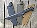 Valhalla Custom Kydex Sheath Ka-bar Becker BK5 OD GREEN One Piece