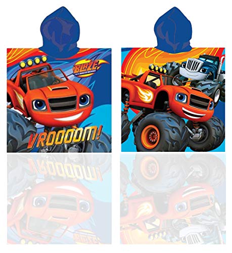 Blaze Hooded Towel, Poncho,Bathrobe Towel,Beach Towel,Swimming Towel,Official Licensed