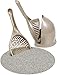 Petmate Scoop N' Hide Cat Litter Scoop with Discreet Litter Scoops Holder; White