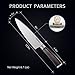 NEXGADGET 8 Inch Chef Knife Professional Chef’s Knives Japanese Carbon Stainless Steel kitchen Knife, Razor Sharp, Comfortable Pakka Wood Handle, Gift Box