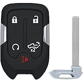 SUPALAND Keyless Entry Remote Control Key Fob Replacement Fits for GMC Sierra 1500 2500 3500 2019 2020 2021 2022 2023 Chevrolet Silverado 1500 2500 3500 HYQ1ES 13522904 13522854 433 MHz
