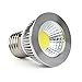 GOOLSUN 5-watt PAR16/HR16 LED COB Flood Bulb, 2700K Warm White, Dimmable, 90° Beam Spread, 50-watt Equivalent, 500 lumens, CRI 80+, Short Neck, AC 120V, E26 Medium Base, 2.2” Length