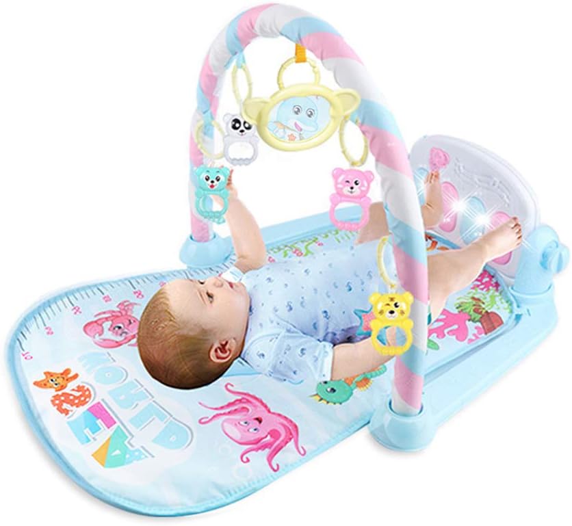 3 in 1 Baby Piano Play Gym Play Mat Music and Lights