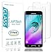 HPTech Galaxy J3 2016 Screen Protector - (2-Pack) Tempered Glass for Samsung Galaxy J3 V / J3 2016 Version [Not for J3 Prime] Bubble Free with Lifetime Replacement Warranty