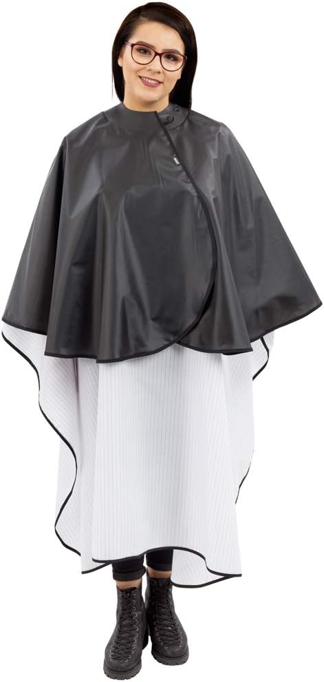 NeoCape Wash & Colour Colouring Cape - Water, Bleach & Colour Proof - Polyurethane Coated, Small/Medium, Medium/Large