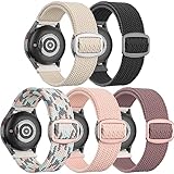 5 pack Stretchy Nylon Watch Bands Compatible with