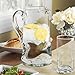 Libbey Impressions Large Glass Pitcher, 80 Oz, Clear, Tall Cocktail Pitcher, Modern Glass Pitchers with Handle for Lemonades, Iced Tea, Wine and More