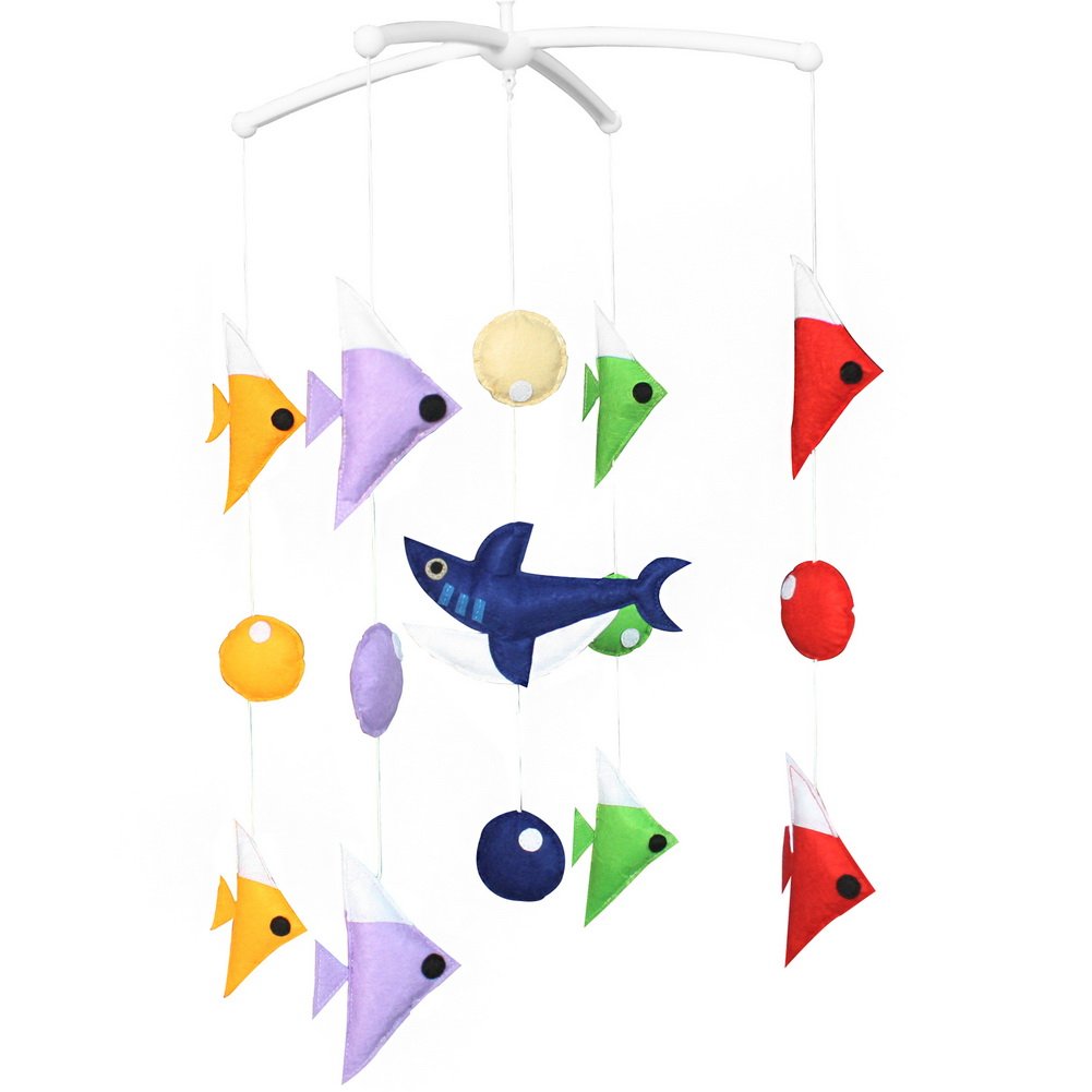 shark baby mobile