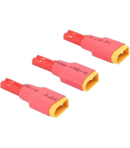 Lot De 3 Adaptateurs XT60 Mâle Vers JST – Connecteur Sans Fil Pour Batterie Et Chargeur RC
