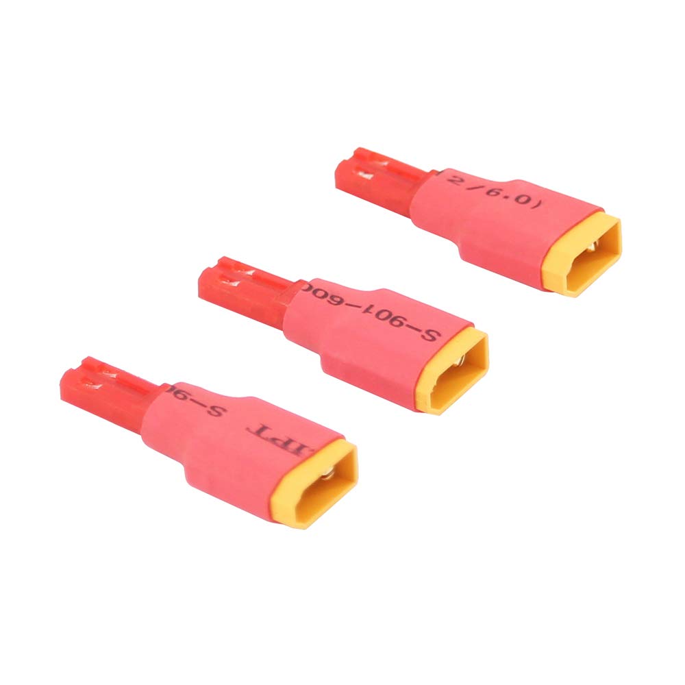 OliRC 3pcs XT30 / XT-30 Male to JST Adapter(C93-3)