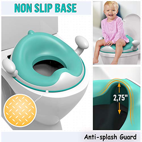 Potty Seat for Toilet with Safety Handles Toddler Toilet Seat for