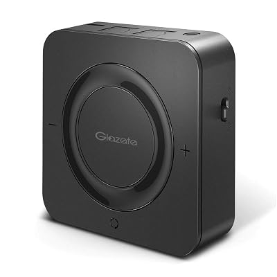 Glazata Bluetooth Adapter V5.0 Wireless Transmitter Receiver Audio3.5mm RCADigital Optical TOSLINK, aptX Low Latency and Double Link Bluetooth Adaptor