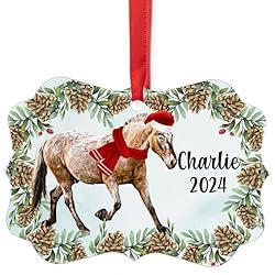 Roan Welsh Mountain Pony Christmas Ornament 2024