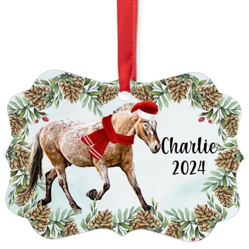 Roan Welsh Mountain Pony Christmas Ornament 2024