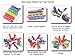 HipGirl 2.5 Inch Grosgrain Curled Korker Ribbon for Hair Bow Making, Gift Wrapping, Crafts-Assorted Swiss Polka Dot, 120 Piece Pack